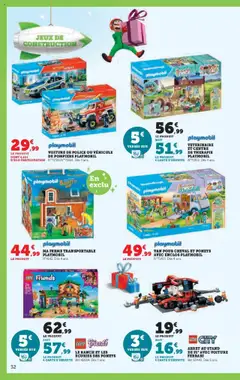Hyper U - Prévisualisation de Hyper U - Prix bas de Noël valide à partir de 21.10.2025 | Page: 32 | Produits: Légo, Playmobil, Jeux