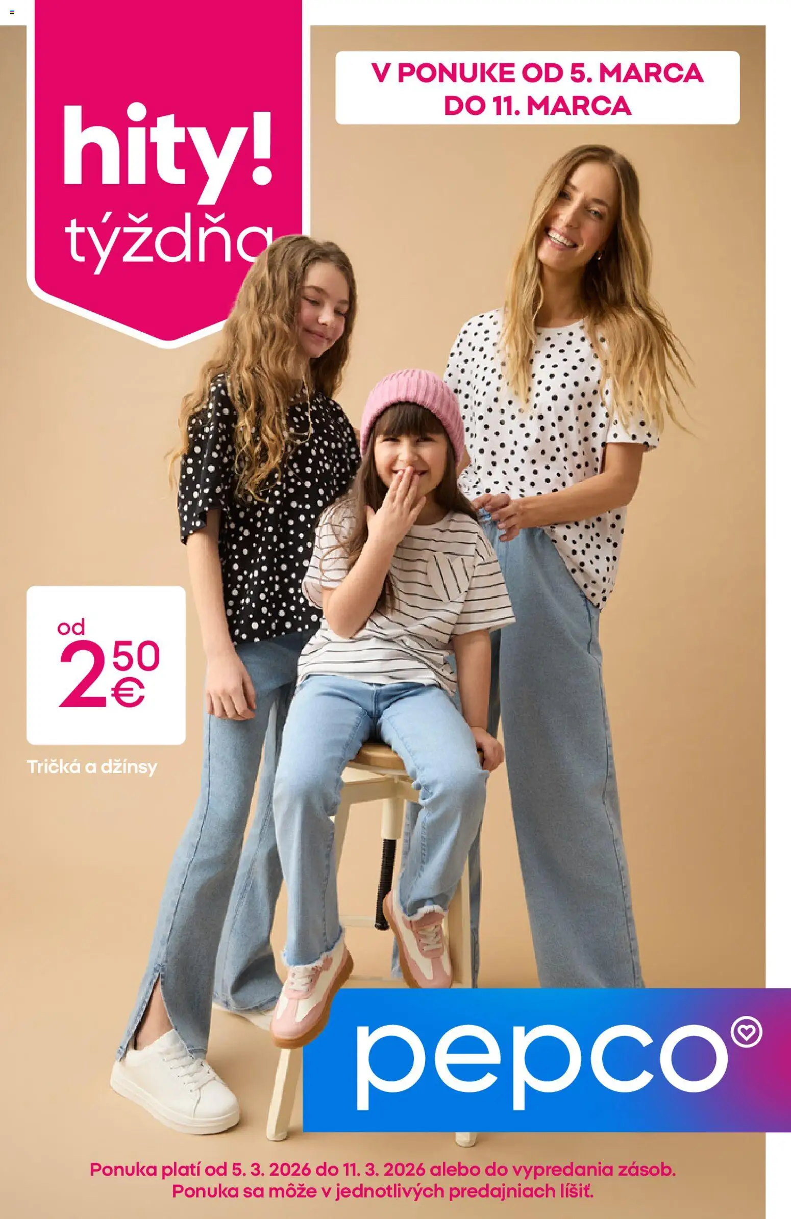 Nové Pepco akcie – leták je platný od 05.03.2026 | Strana: 1
