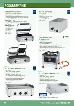 Pogląd oferty "Makro Gazetka - Profesjonalna Gastronomia" - ważna od 01.02.2026 | Strona: 78 | Produkty: Grill, Plyty, Ruszt, Szczotka