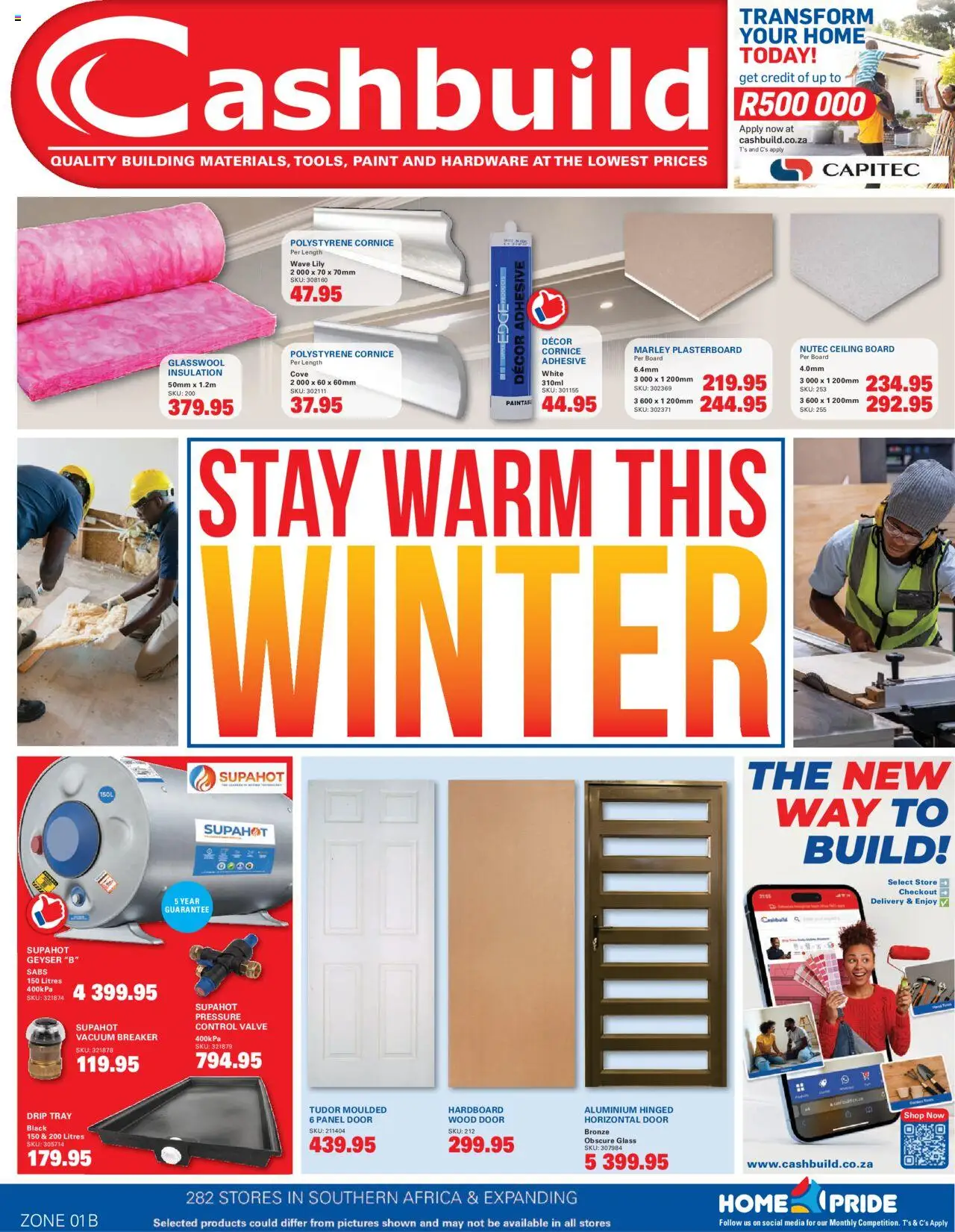 Cashbuild Gauteng - Catalogue	 │ valid from 21.07.2025 | Page: 1 | Products: Tray, Paint, Drip tray, Valve