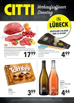 CITTI Markt  Sonntags-Angebote in Lübeck ab 05.10.2025 gültig