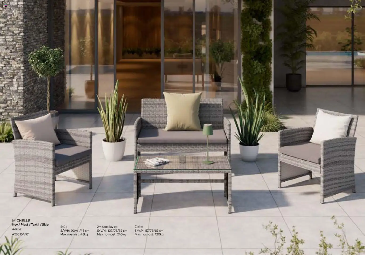 Möbelix leták - Zahradní nábytek od 01.03.2026 | Strana: 12 | Produkty: Stůl, Židle, Lavice