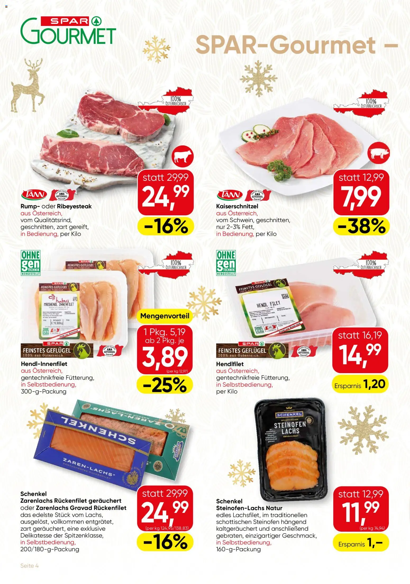 SPAR Gourmet Flugblatt - Niederösterreich gültig ab 23.12.2025 | Seite: 4