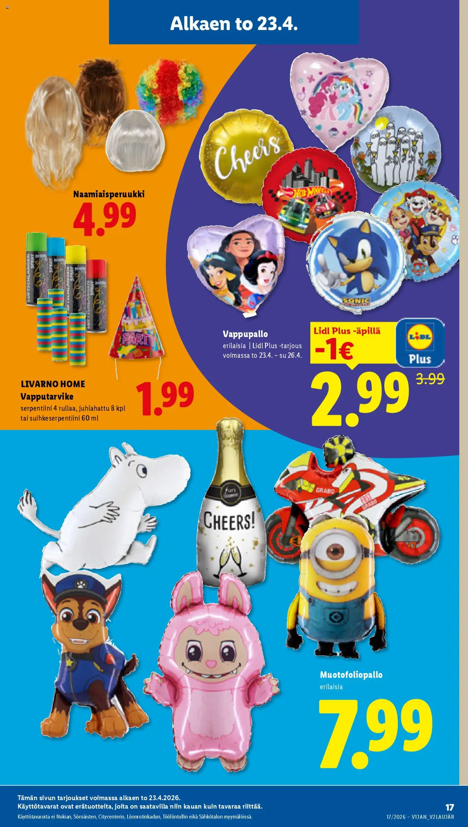 Lidl tarjoukset – voimassa 23.04.2026 alkaen | Sivu: 23