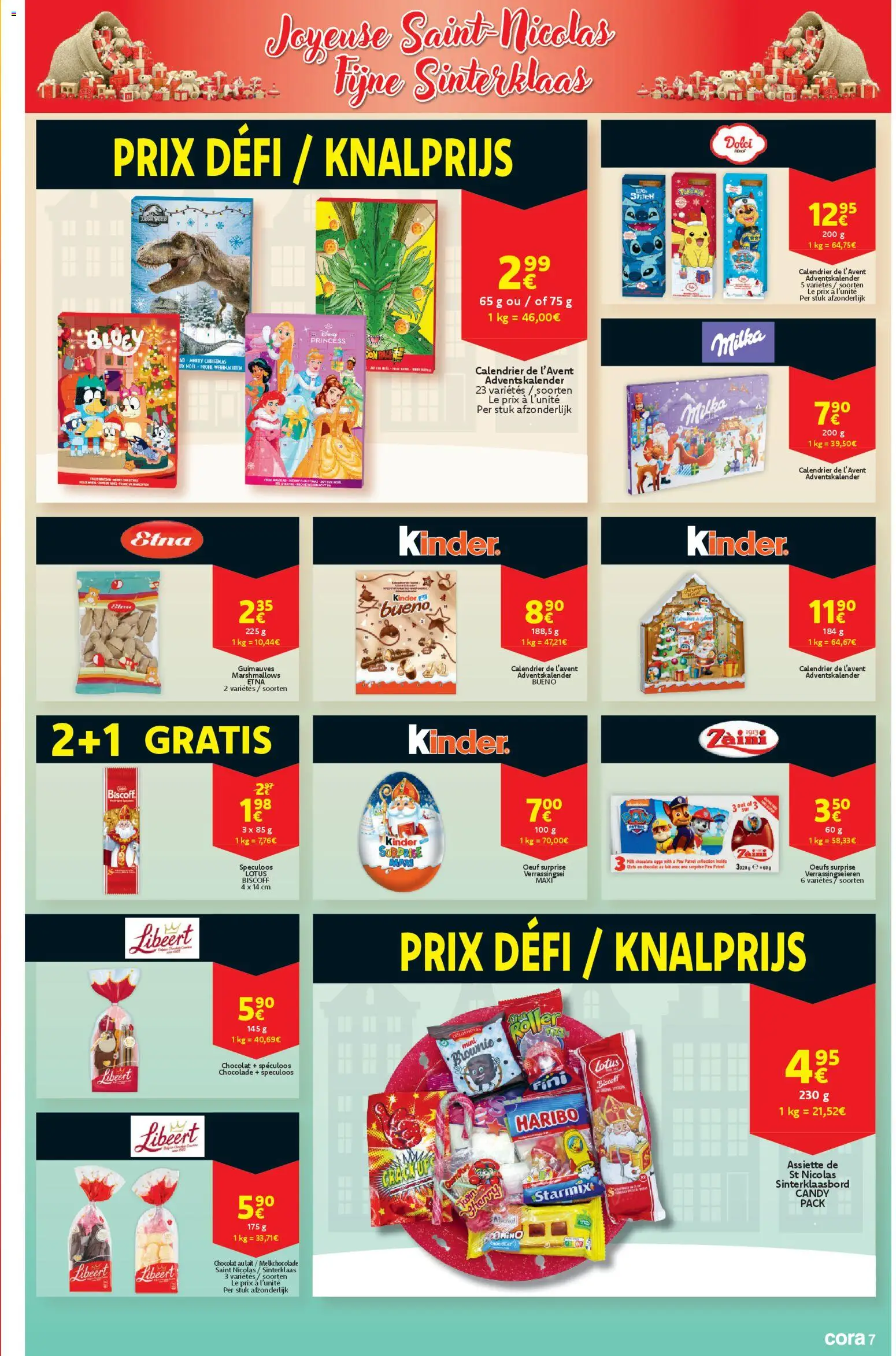 {H1} | Pagina: 7 | Producten: Kinder, Chocolade