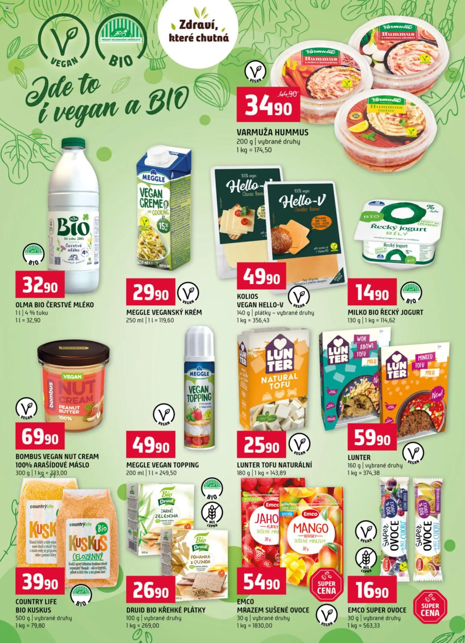 Terno leták - Tábor od 26.11.2025 | Strana: 7 | Produkty: Hummus, Tofu, Pohanka, Cheddar