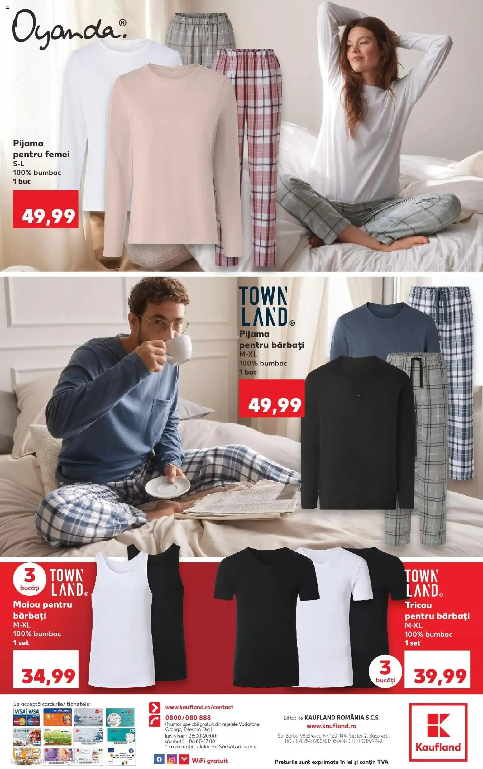 Noul catalog Kaufland – valabil de la 14.01.2026 | Pagină: 26 | Produse: Top, Kestane, Tricou, Maiou