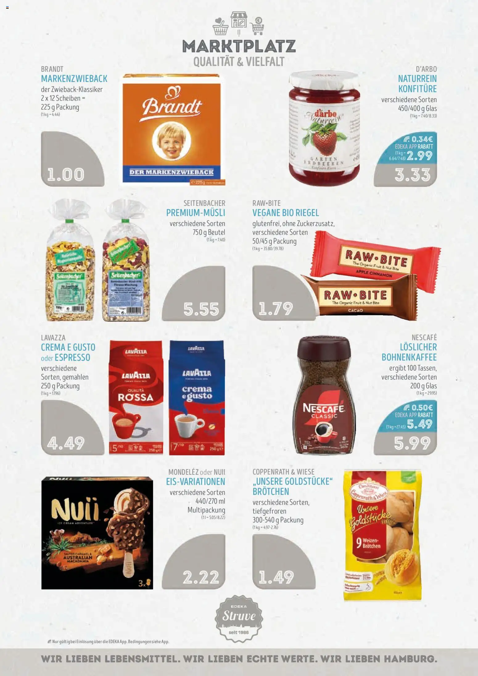 Edeka Struve Prospekt 	 – gültig ab 20.04.2026 | Seite: 12 | Produkte: Lavazza, Nescafe, Apple