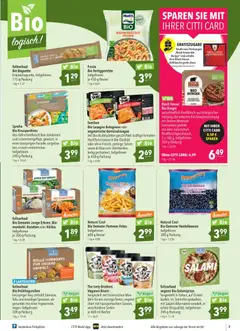 CITTI - Frostvarer gyldig fra 04.03.2026 | Side: 7 | Produkter: Tofu, Salami, Pommes frites, Carpete
