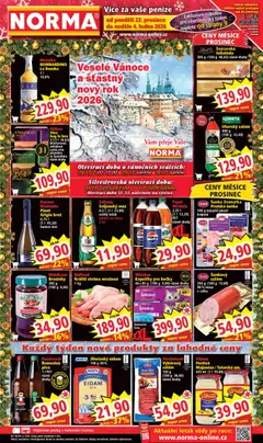 Náhled letáku Norma leták od 22.12.2025