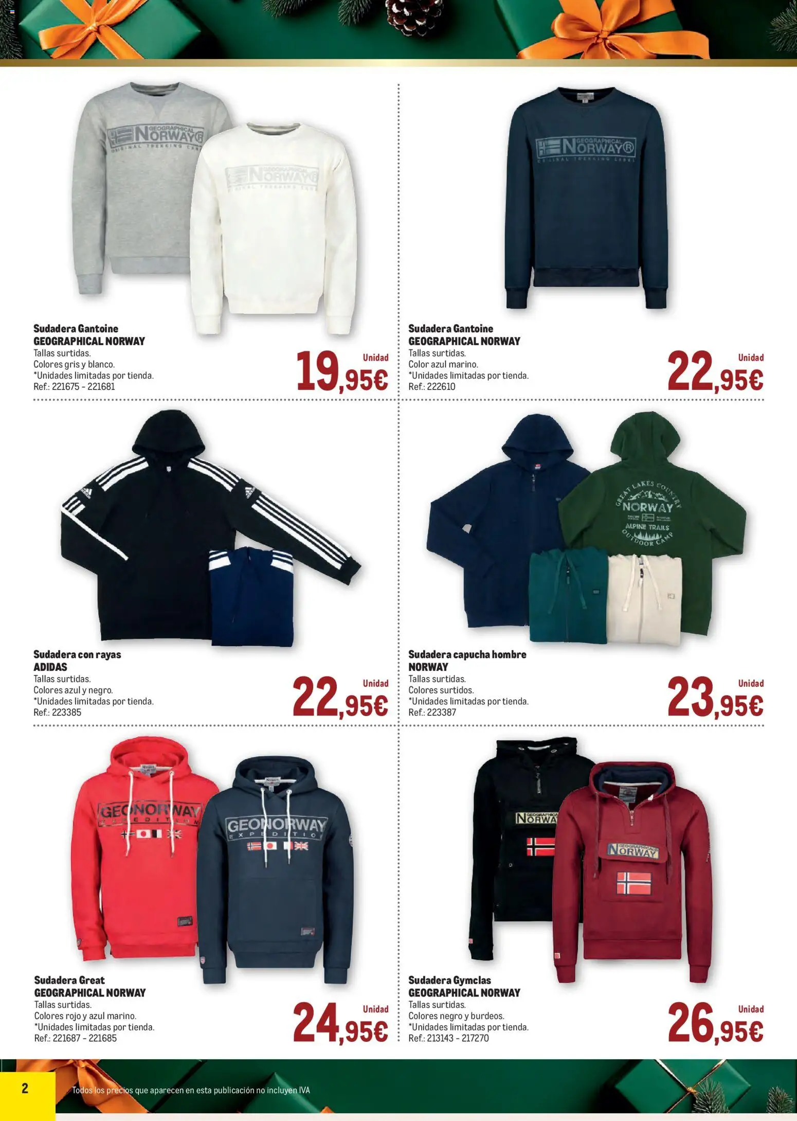 Makro - Ideas Regalos Península │ válido desde el 24.11.2025 | Página: 2 | Productos: Sudadera