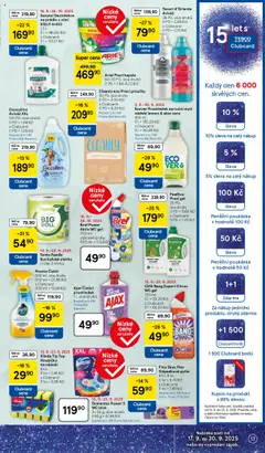 Ecover Prostředek na ruční mytí nádobí lemon & aloe vera, 450 ml od 17.09.2025 | Strana: 13 | Produkty: Prací gel, Pronto, Utěrky, Sanytol