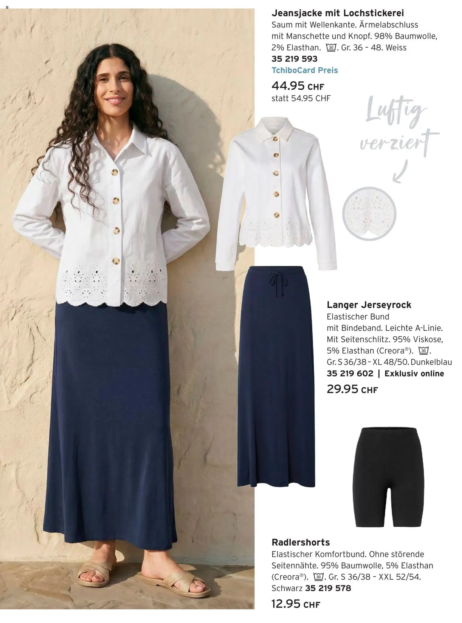 Tchibo aktionen Sommerzeit – gültig ab 05.05.2026 | Seite: 18 | Produkte: Jeansjacke