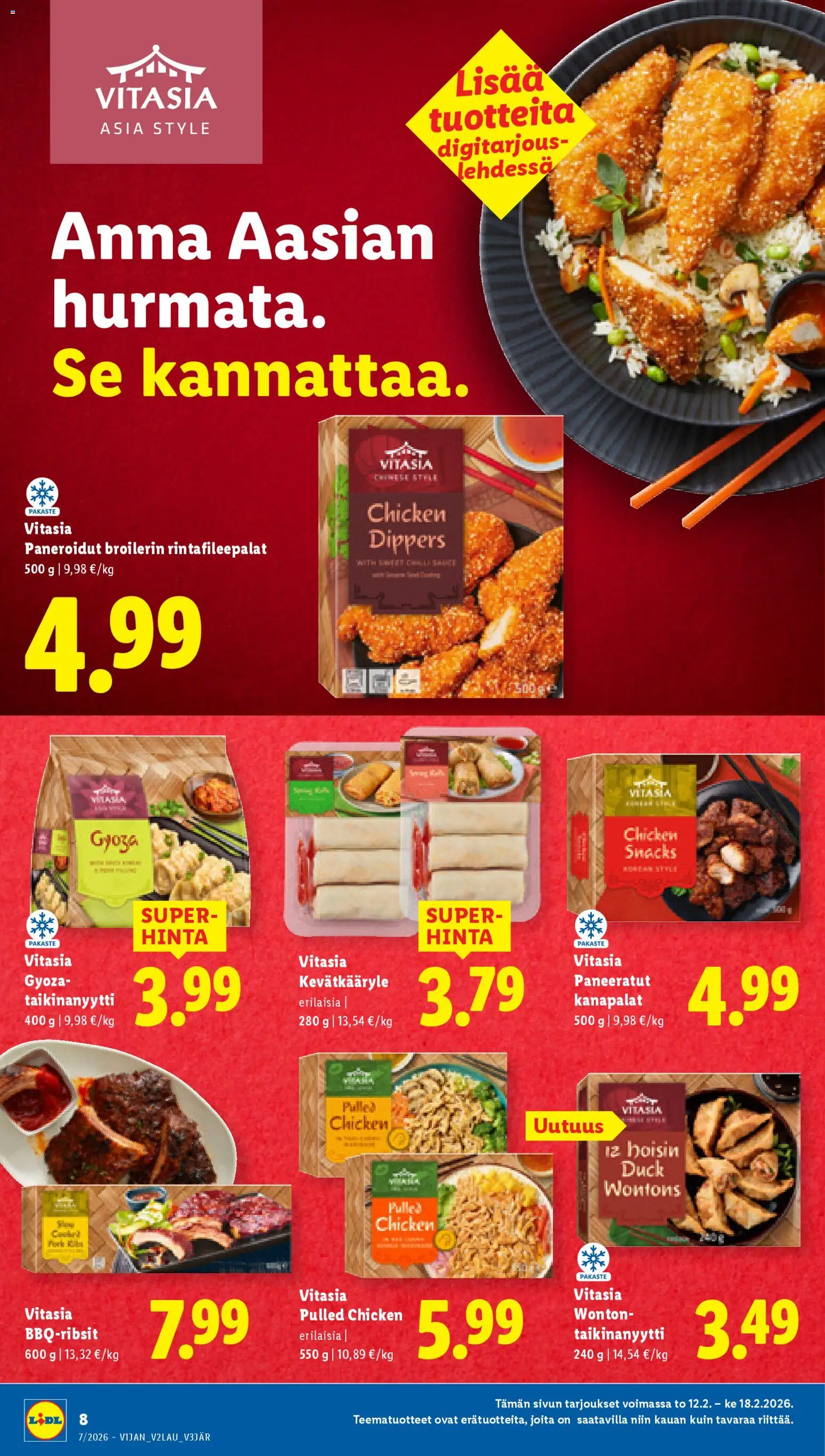 Lidl tarjoukset – voimassa 12.02.2026 alkaen | Sivu: 8
