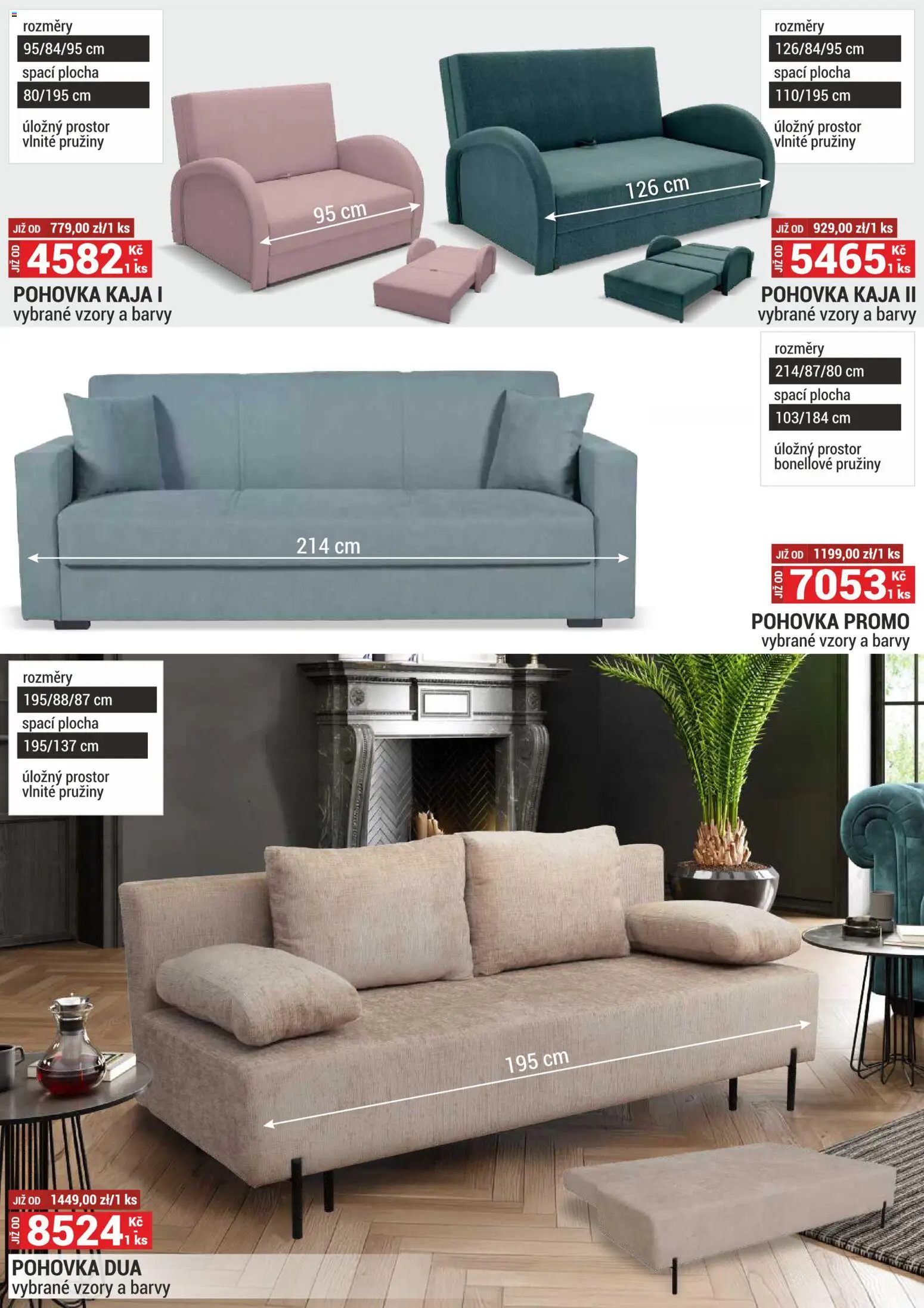 Merkury Market leták od 01.04.2026 | Strana: 17 | Produkty: Pohovka, Barvy