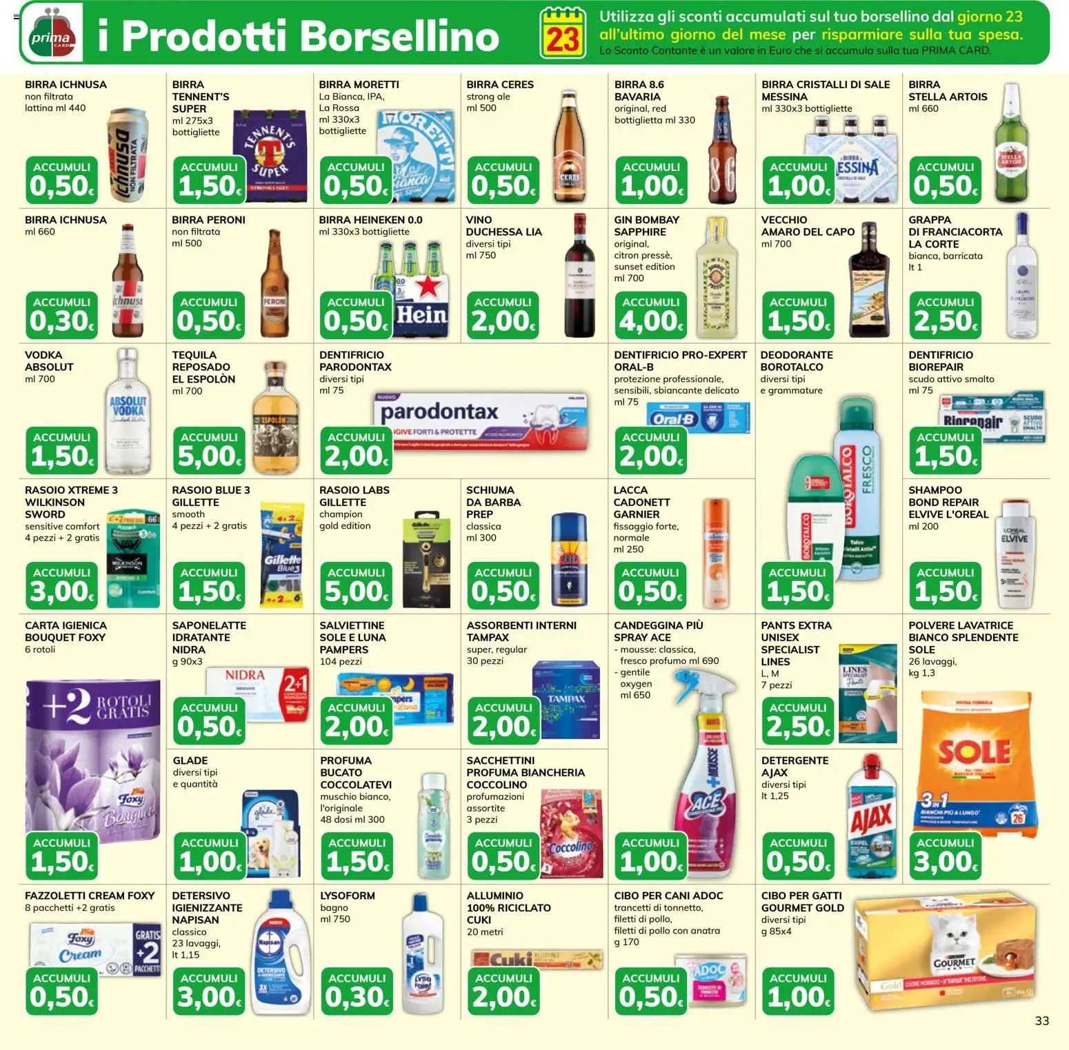 Volantino Basko del 28.10.2025 | Pagina: 33 | Prodotti: Carta igienica, Sale, Tequila, Lavatrice