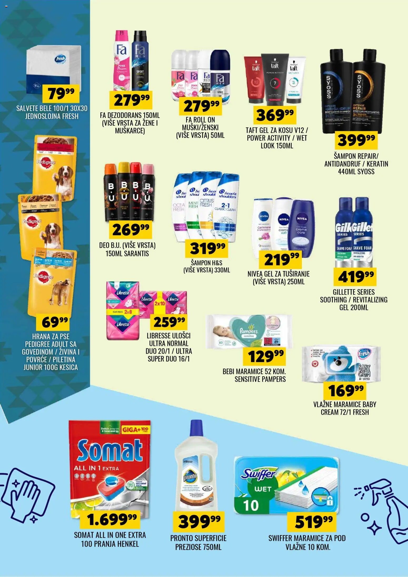 Tekijanka katalog - važi od 22.10.2025 | Strana: 14 | Proizvode: Pampers, Nivea, Šampon, Vlažne maramice