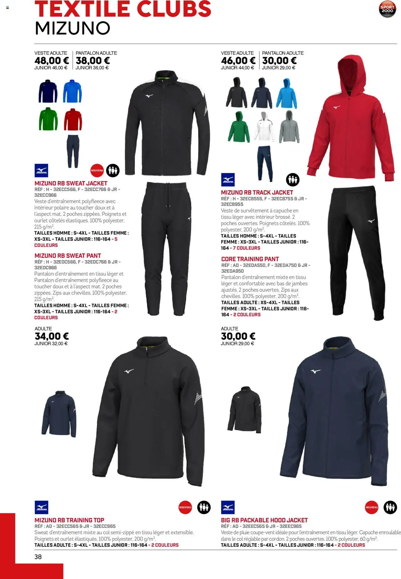 {H1} | Page: 38 | Produits: Veste, Pantalon