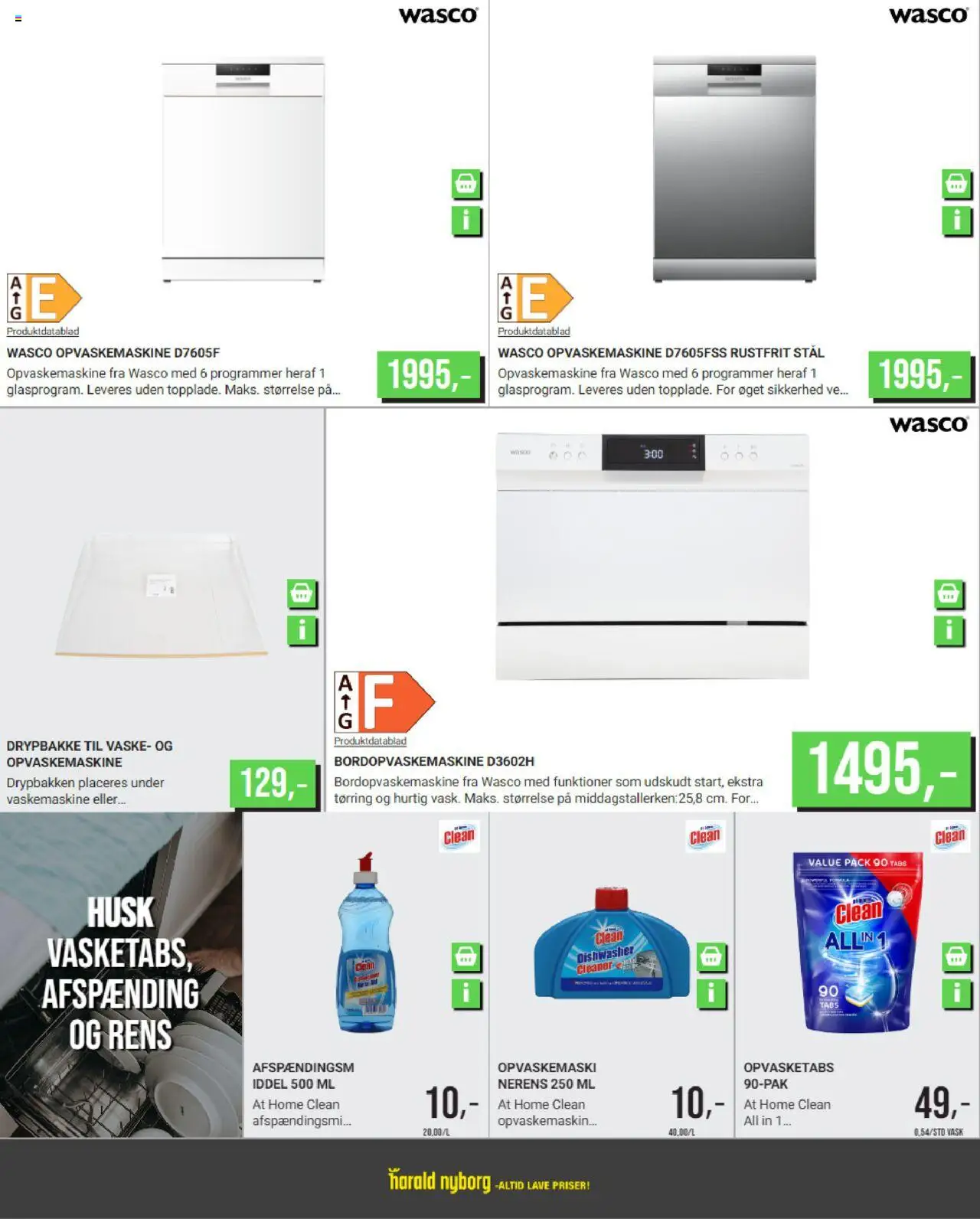 Harald Nyborg tilbudsavis – gyldig fra 18.06.2024 | Side: 11 | Produkter: Søm, Vaskemaskine, Opvaskemaskine