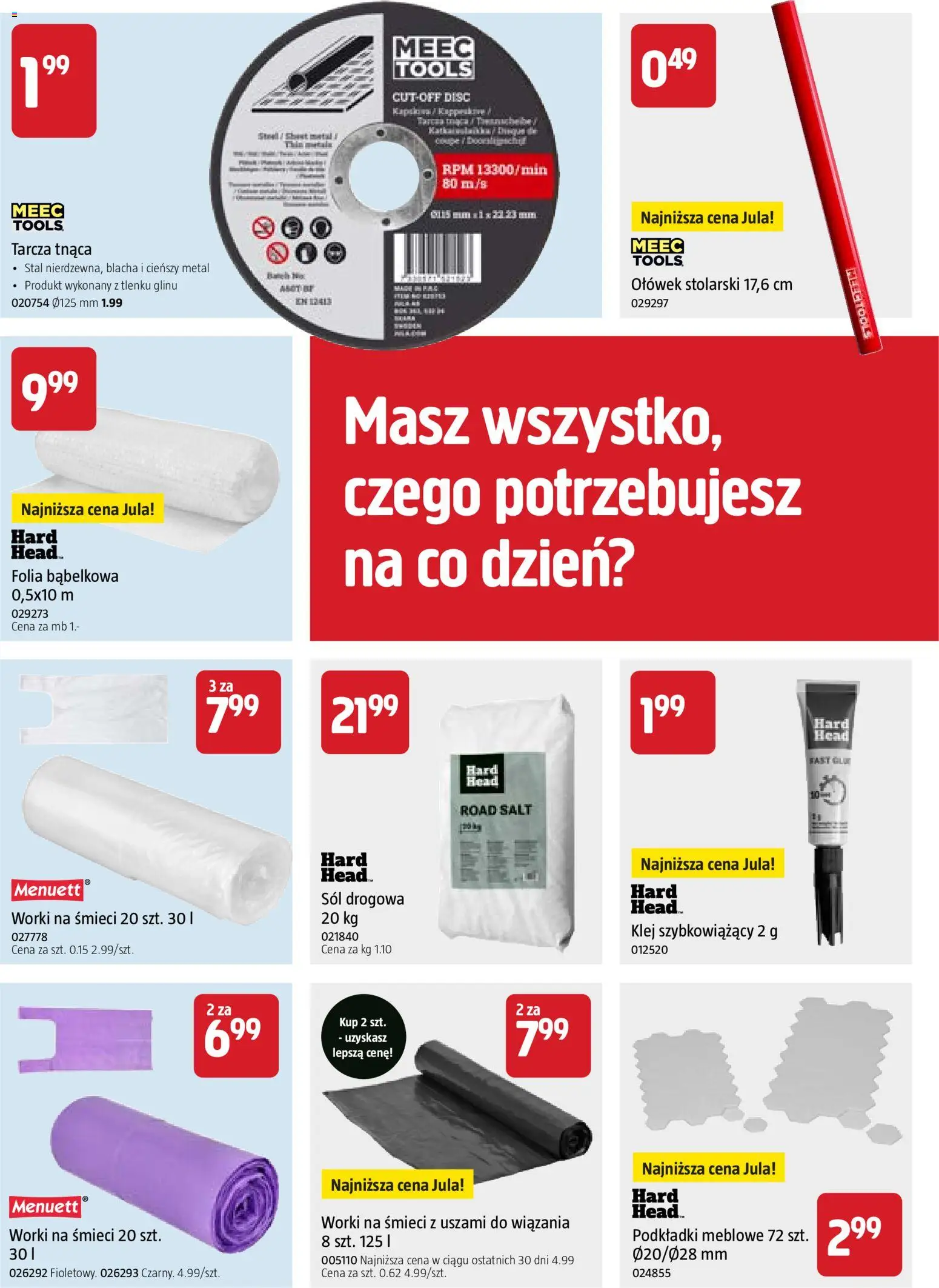 Jula Gazetka od 15.01.2026 | Strona: 10 | Produkty: Sól