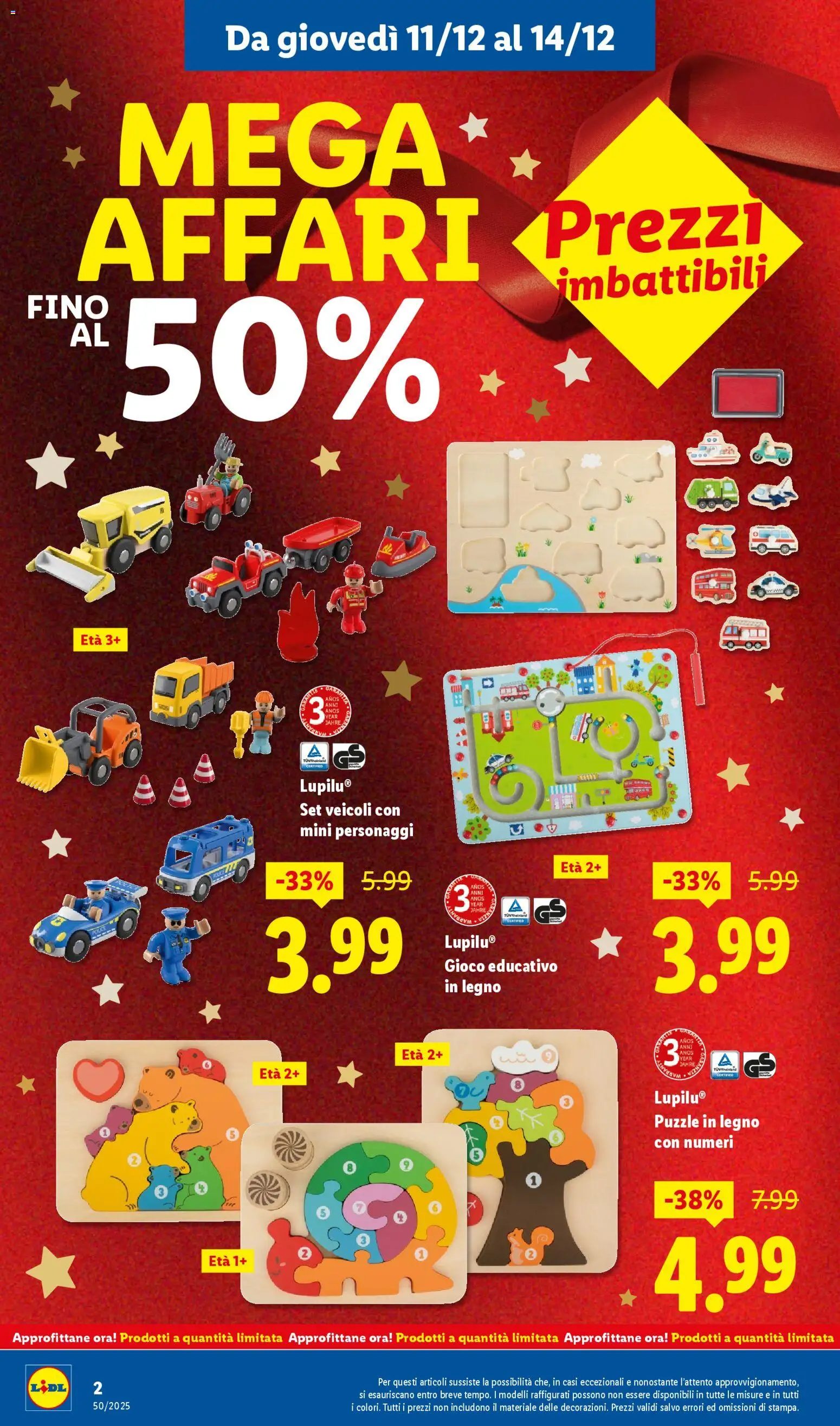 Volantino Lidl del 11.12.2025 | Pagina: 2 | Prodotti: Gioco
