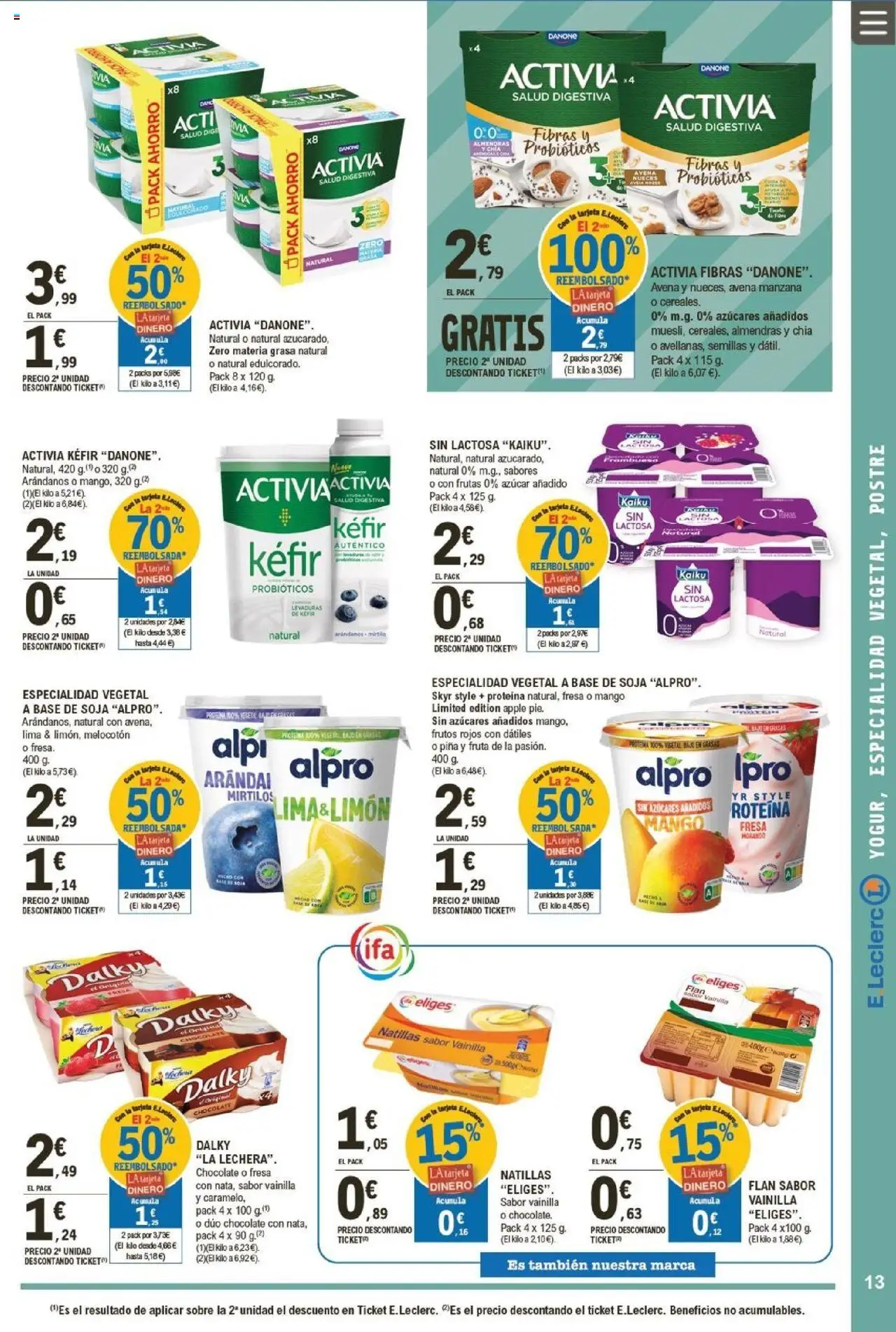 E.Leclerc folleto │ válido desde el 07.10.2025 | Página: 13 | Productos: Παγκάκι, Lima, Manzana, Ρούτερ