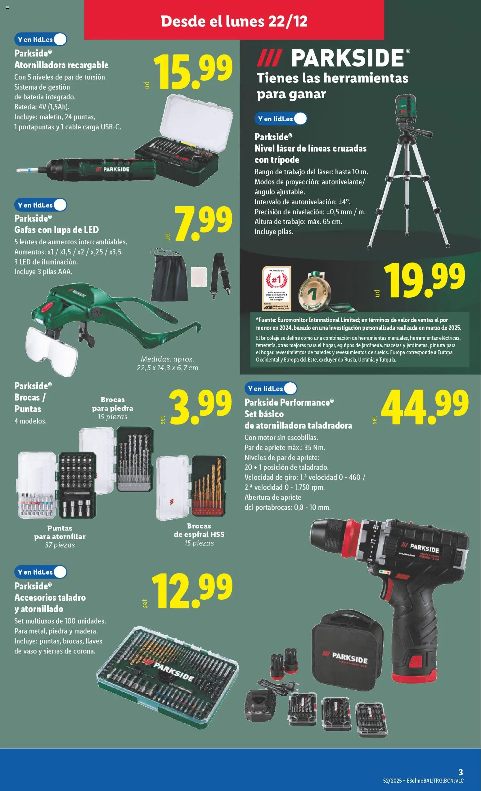 Lidl folleto de bazar │ válido desde el 22.12.2025 | Página: 7 | Productos: Cable, Batería