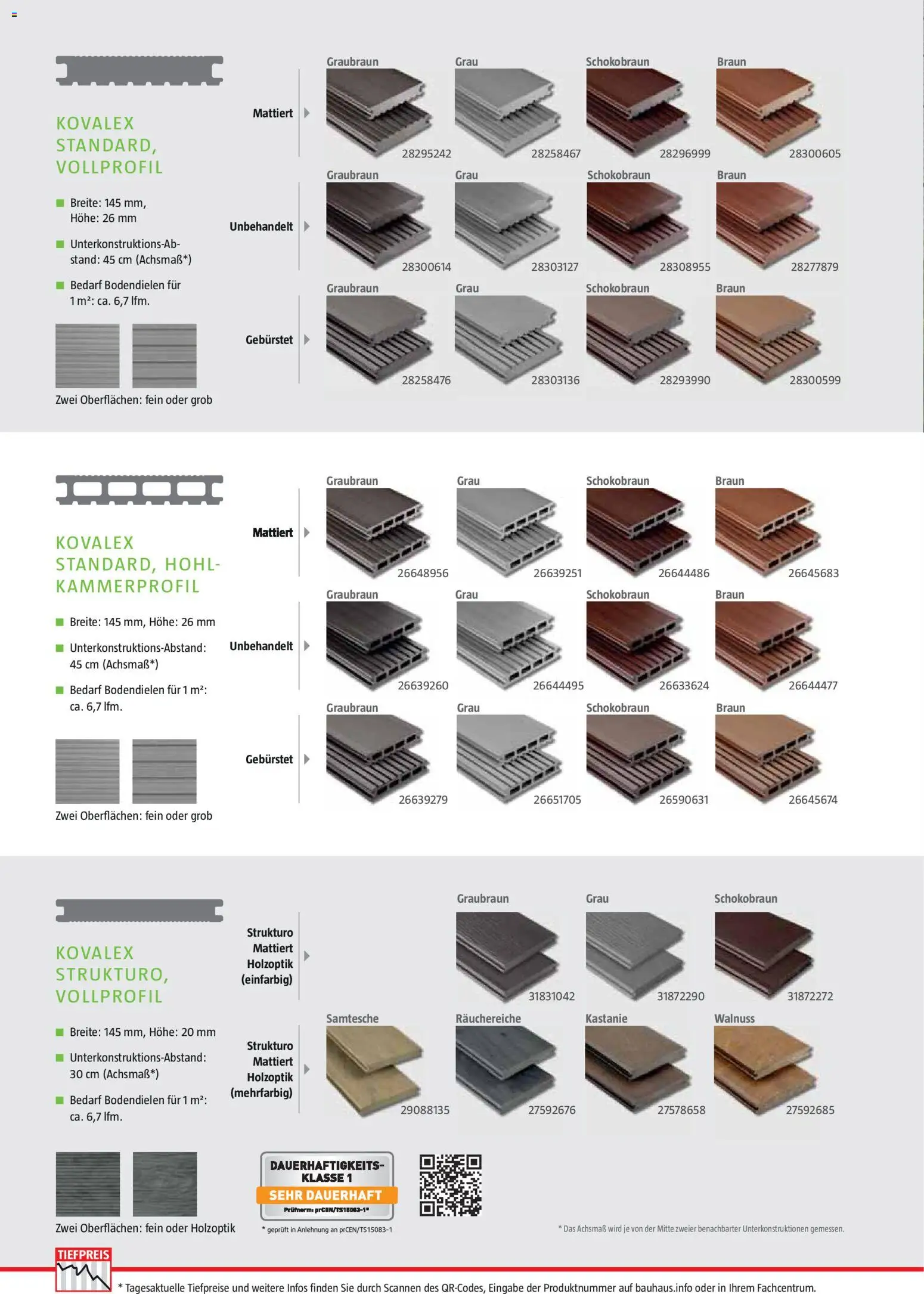 Bauhaus Gartenbaumaterialien gültig ab 01.04.2026 | Seite: 186