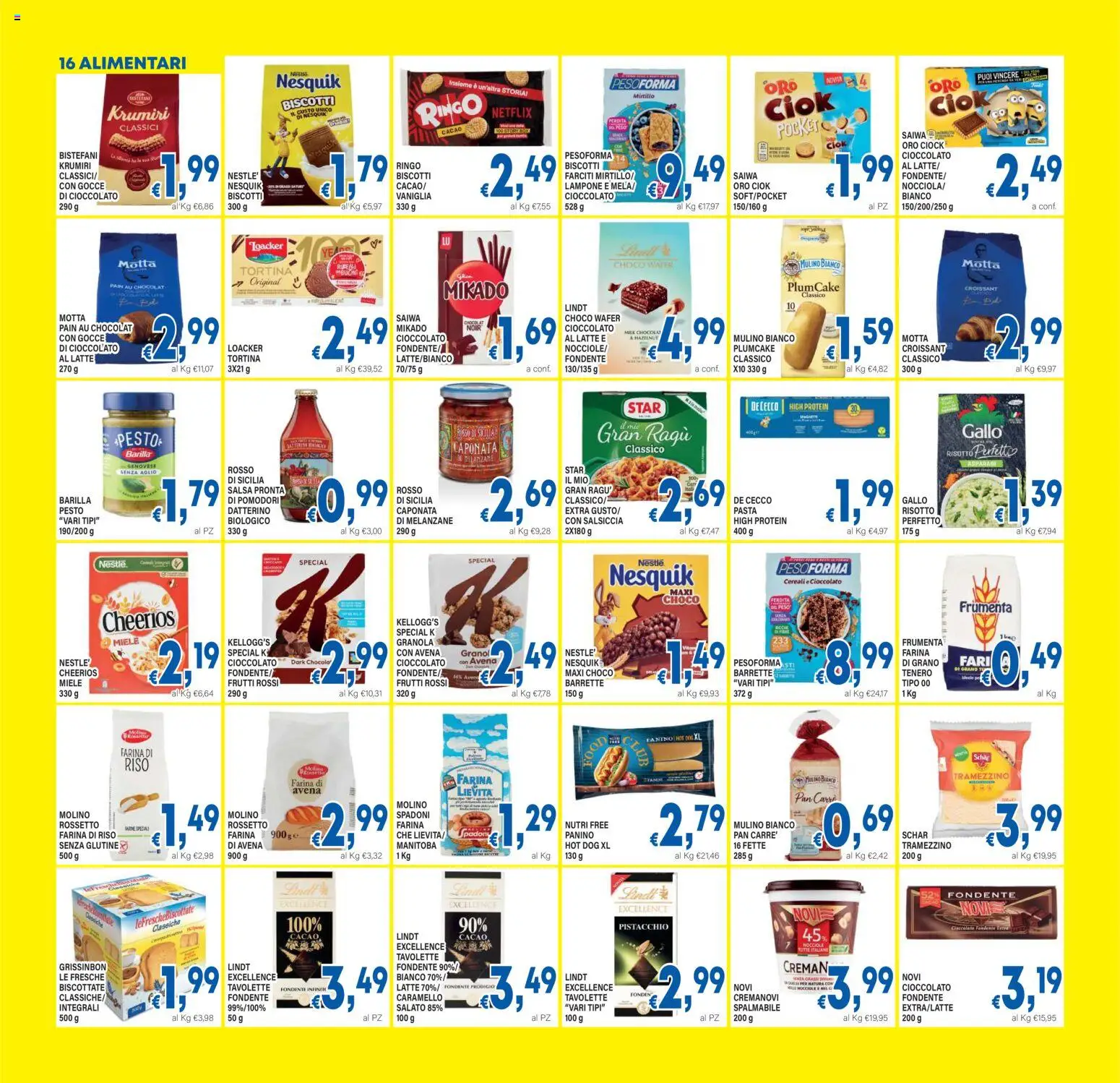 Volantino DEM del 29.04.2026 | Pagina: 16 | Prodotti: Rossetto, Salsiccia, Plumcake, Miele