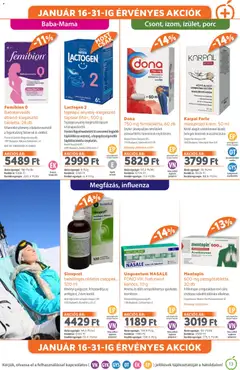 Alma Gyógyszertárak Akciós újság - amely érvényes a következő dátumtól: 01.01.2026 | Oldal: 13 | Termékek: Pezsgőtabletta