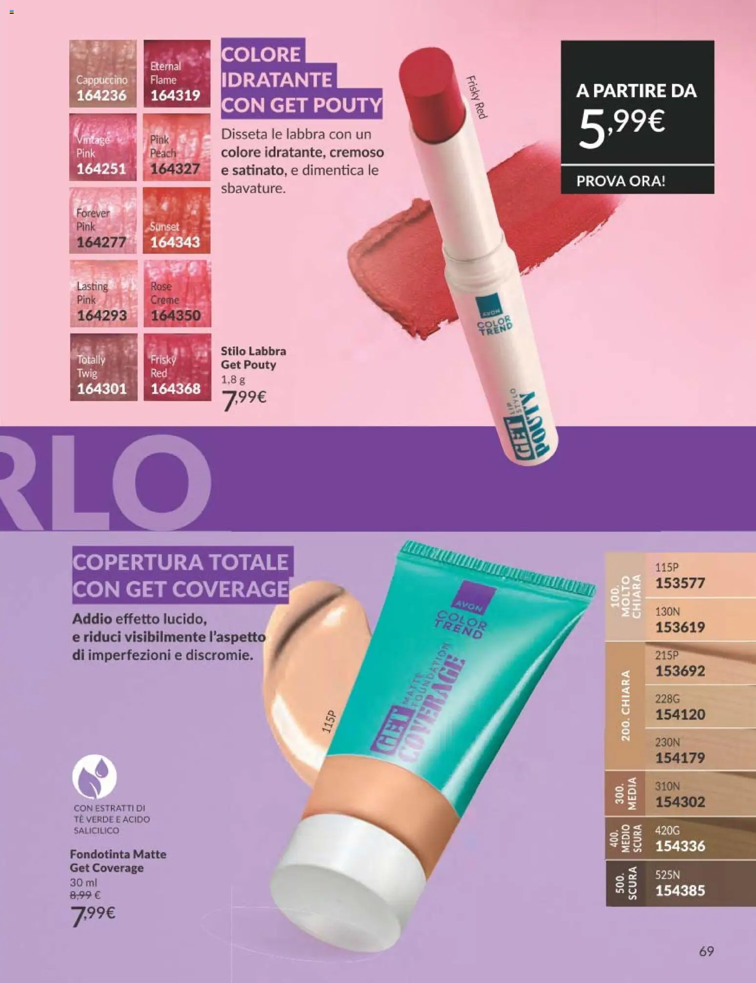 Volantino Avon del 01.02.2026 | Pagina: 69