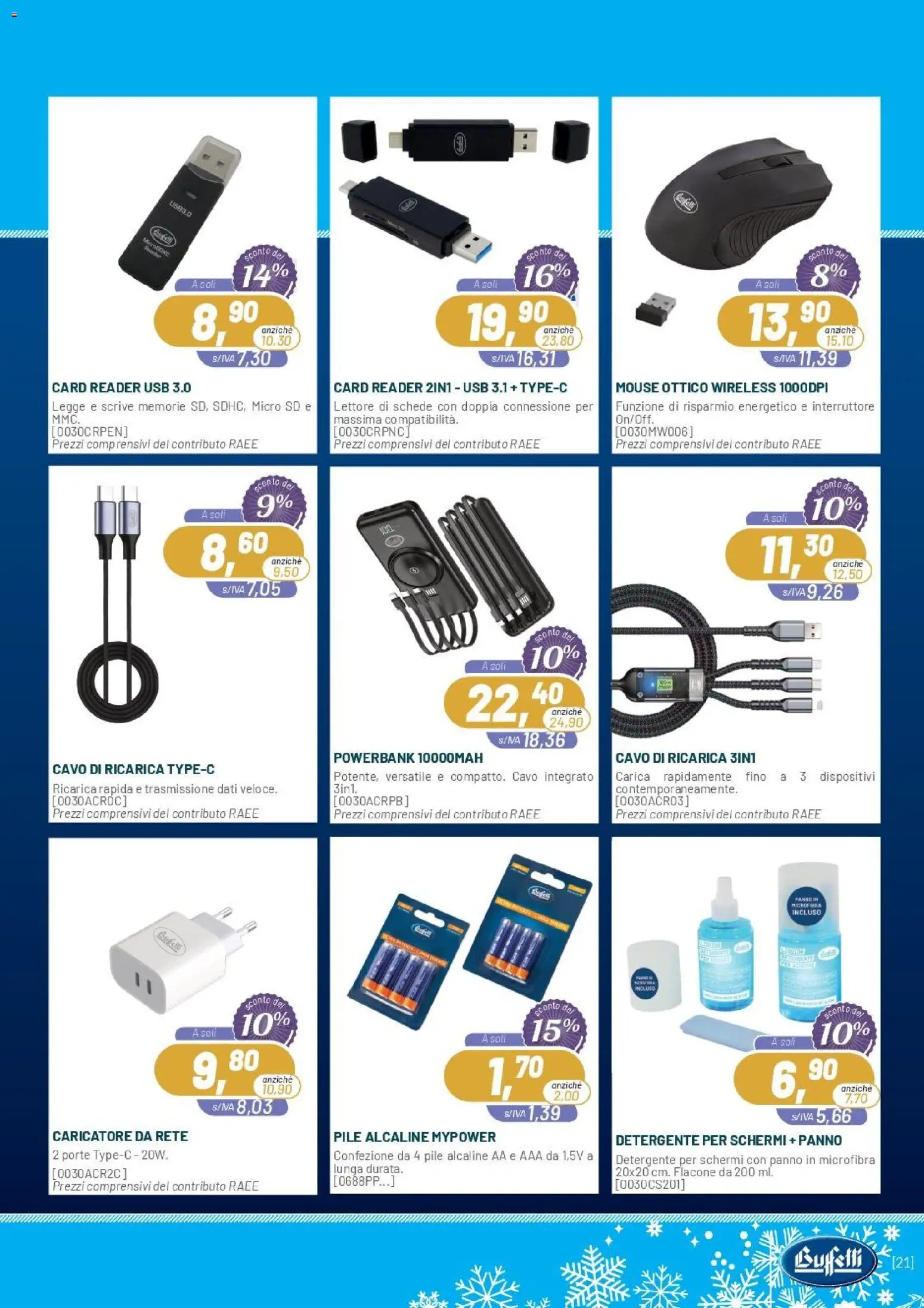 Volantino Buffetti del 01.11.2025 | Pagina: 21