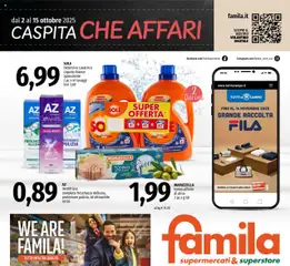 Anteprima del volantino Famila Superstore catalogo valido a partire dal 02.10.2025
