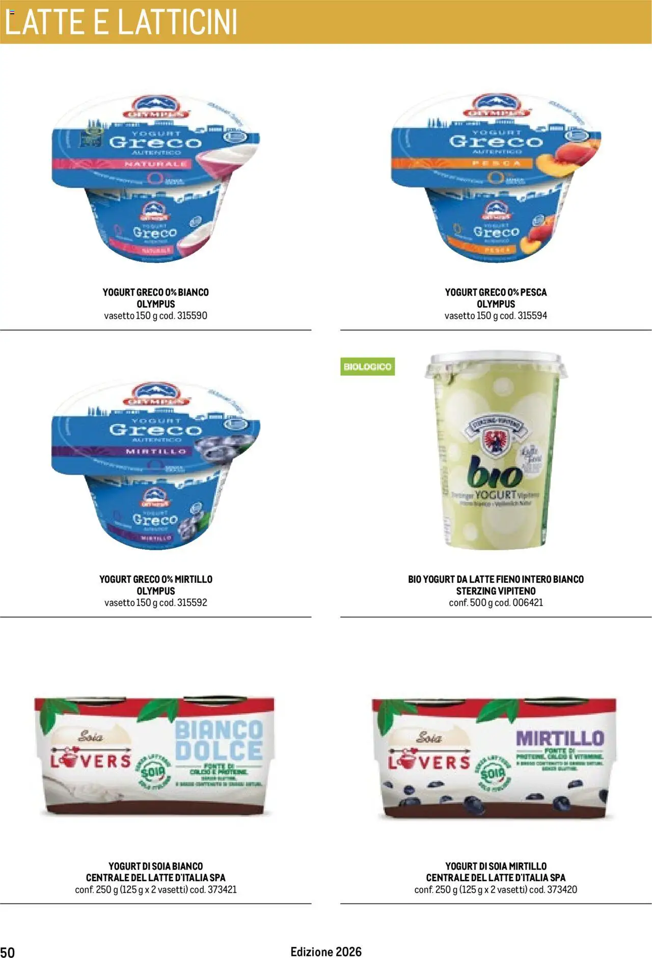 Volantino Metro del 17.10.2025 | Pagina: 50 | Prodotti: Yogurt greco, Yogurt, Latte, Pesca