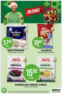 Forhåndsvisning av Hjemmelaget Surkål, 450 g, Nora, pr. kg 35,33 gyldig fra 01.12.2025 | Side: 4