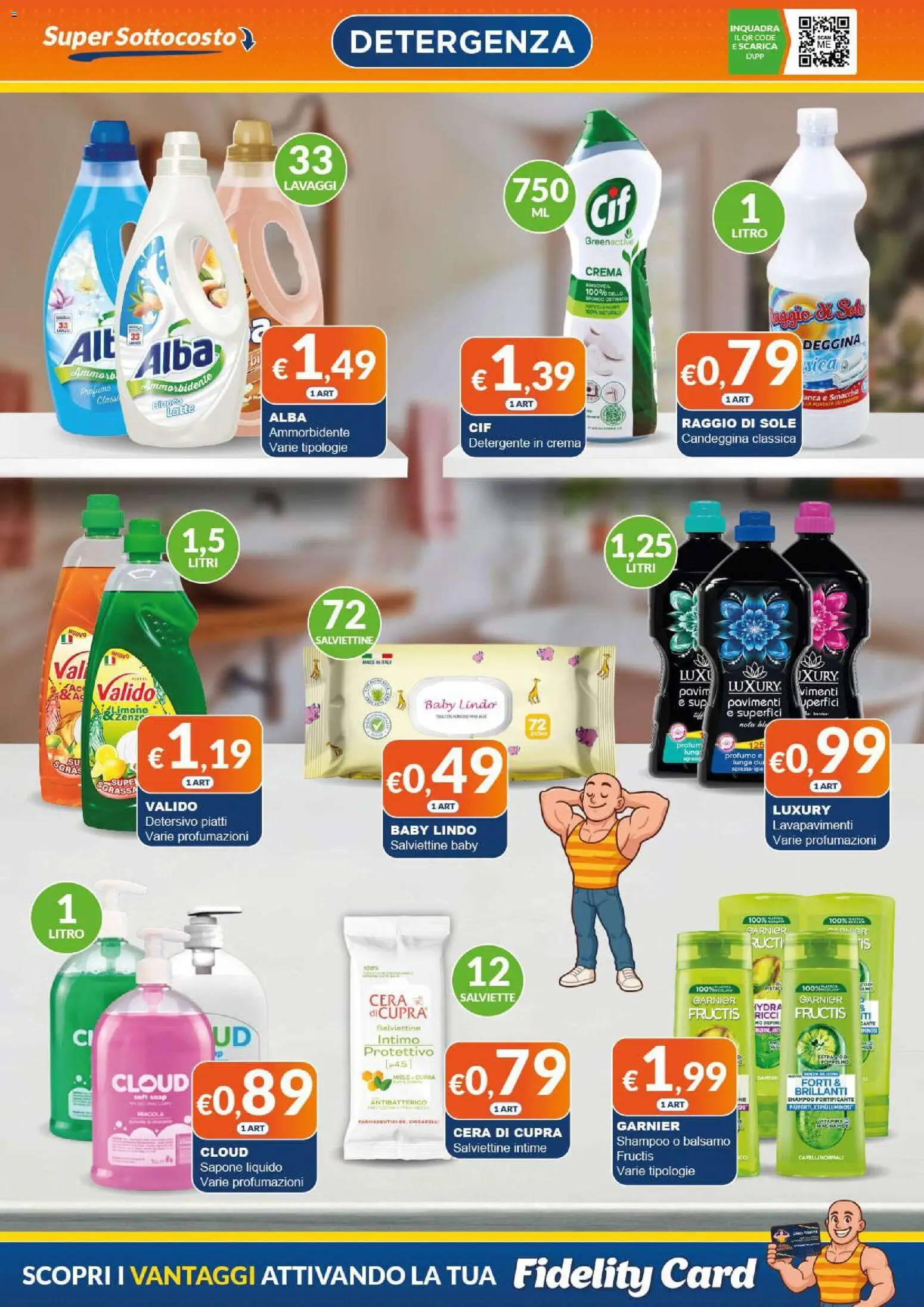 Volantino Mister Risparmio del 02.03.2026 | Pagina: 3 | Prodotti: Balsamo, Detergente, Intimo, Miele