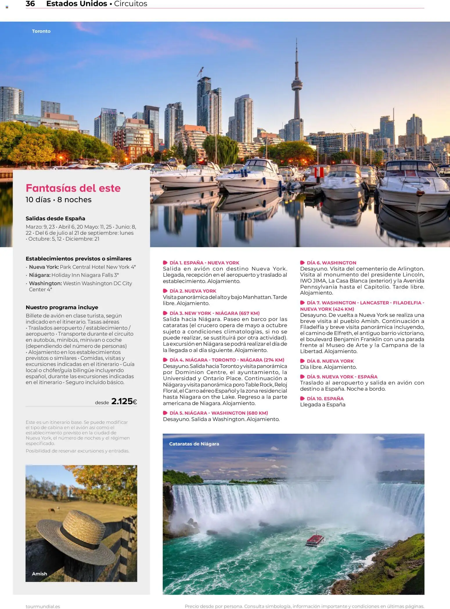 Viajes El Corte Inglés Norteamérica y Caribe │ válido desde el 01.01.2026 | Página: 36 | Productos: Reloj