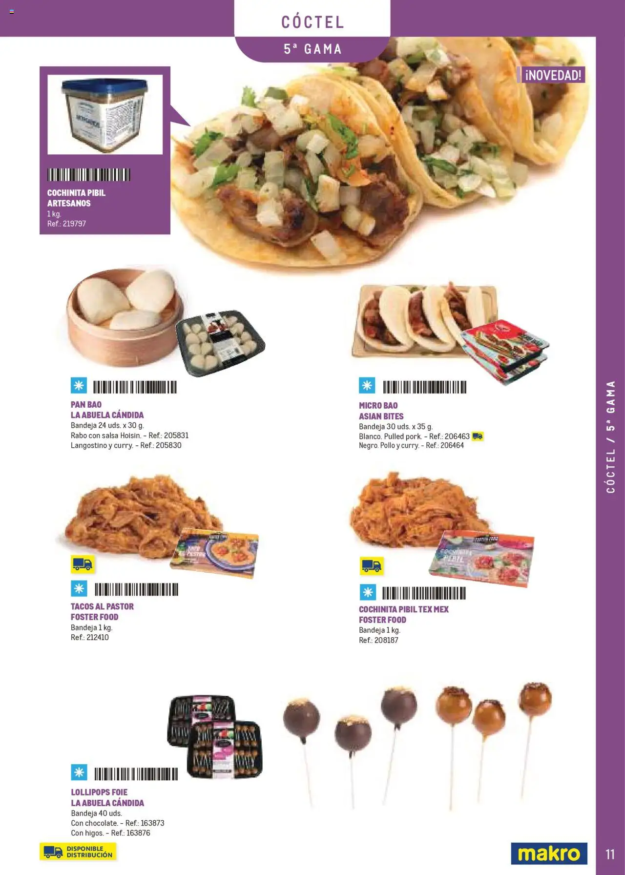 Makro -  Especial Catering Canarias │ válido desde el 25.02.2025 | Página: 11 | Productos: Pan, Tacos, Bandeja, Langostino