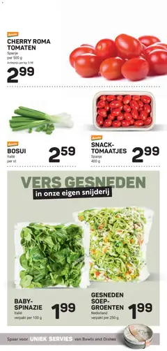 Ekoplaza - Folder week 48 - Voorbeeld van een folder van Ekoplaza, geldig van 26.11.2025 | Pagina: 17 | Producten: Spinazie, Servies, Tomaten, Groenten