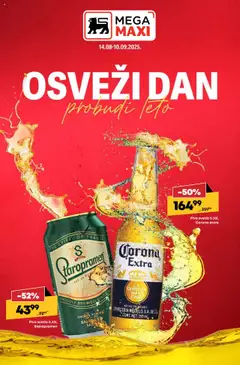 Tempo pivski liflet - pregled Tempo kataloga - važi od 14.08.2025
