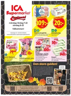 ICA Supermarket - Stockholm - Förhandsvisning av reklamblad från butik ICA Supermarket aktuell från 22.09.2025