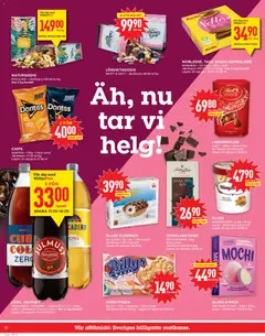 Willys - erbjudanden - Förhandsvisning av reklamblad från butik Willys aktuell från 24.11.2025 | Sida: 10 | Produkter: Chips, Pizza, Glass