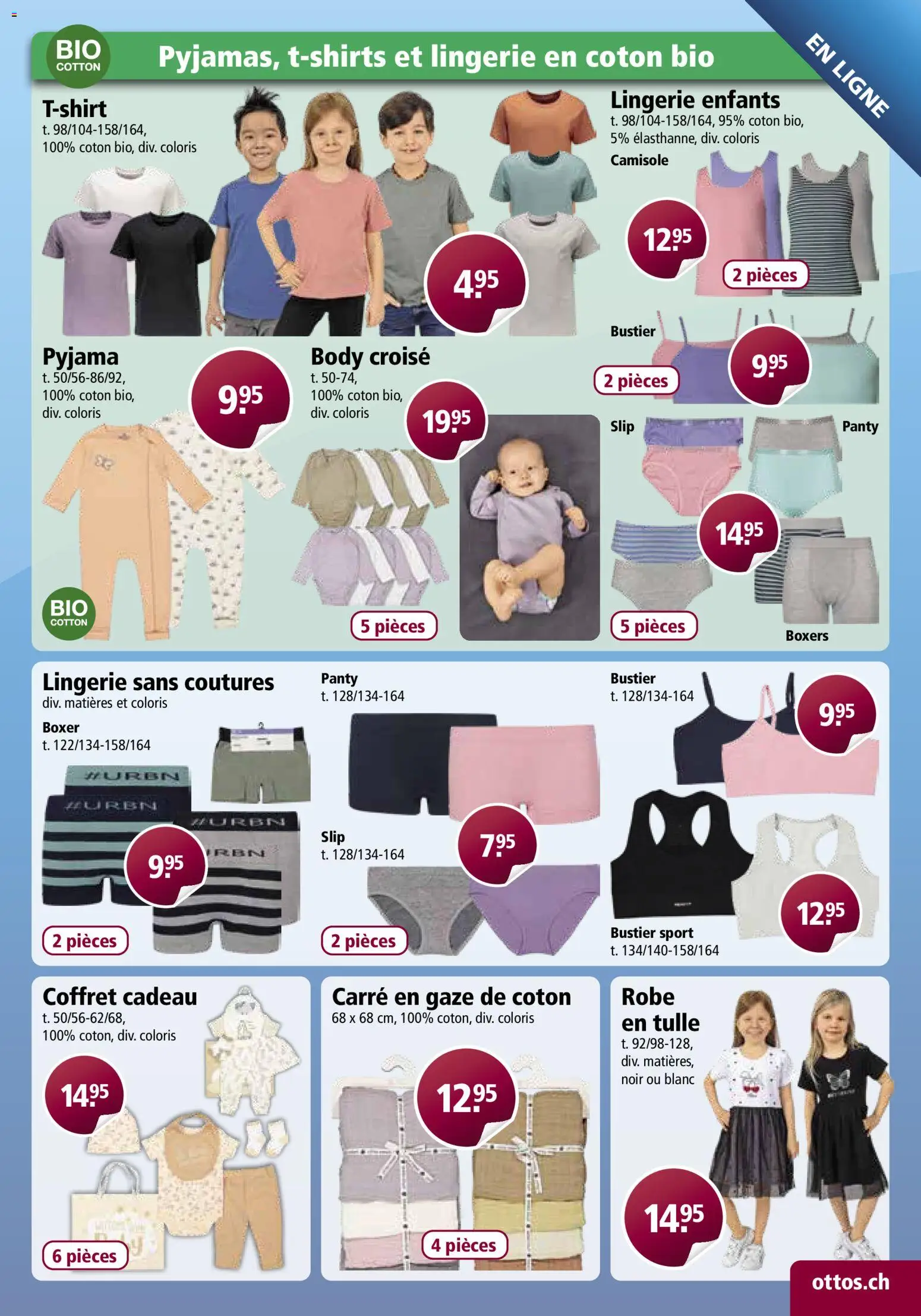 Otto's aktionen Online FR – gültig ab 09.03.2026 | Seite: 25 | Produkte: Pyjama, Slip, Boxer