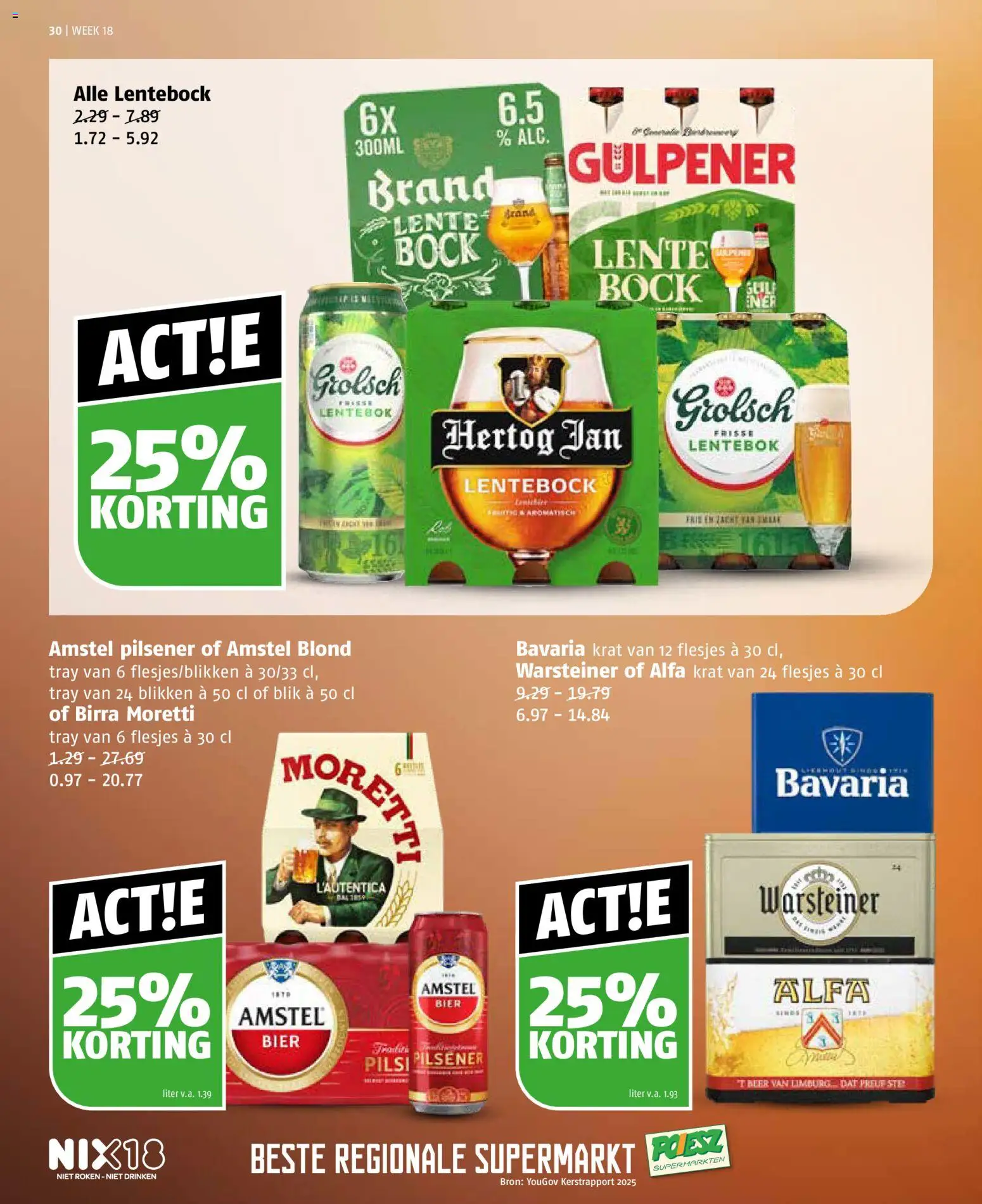 {H1} | Pagina: 30 | Producten: Bier