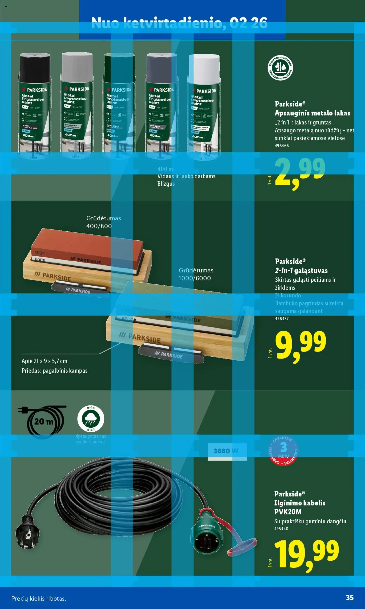 LIDL akcijos nuo 16.02.2026 | Puslapis: 23 | Prekių: Kabelis