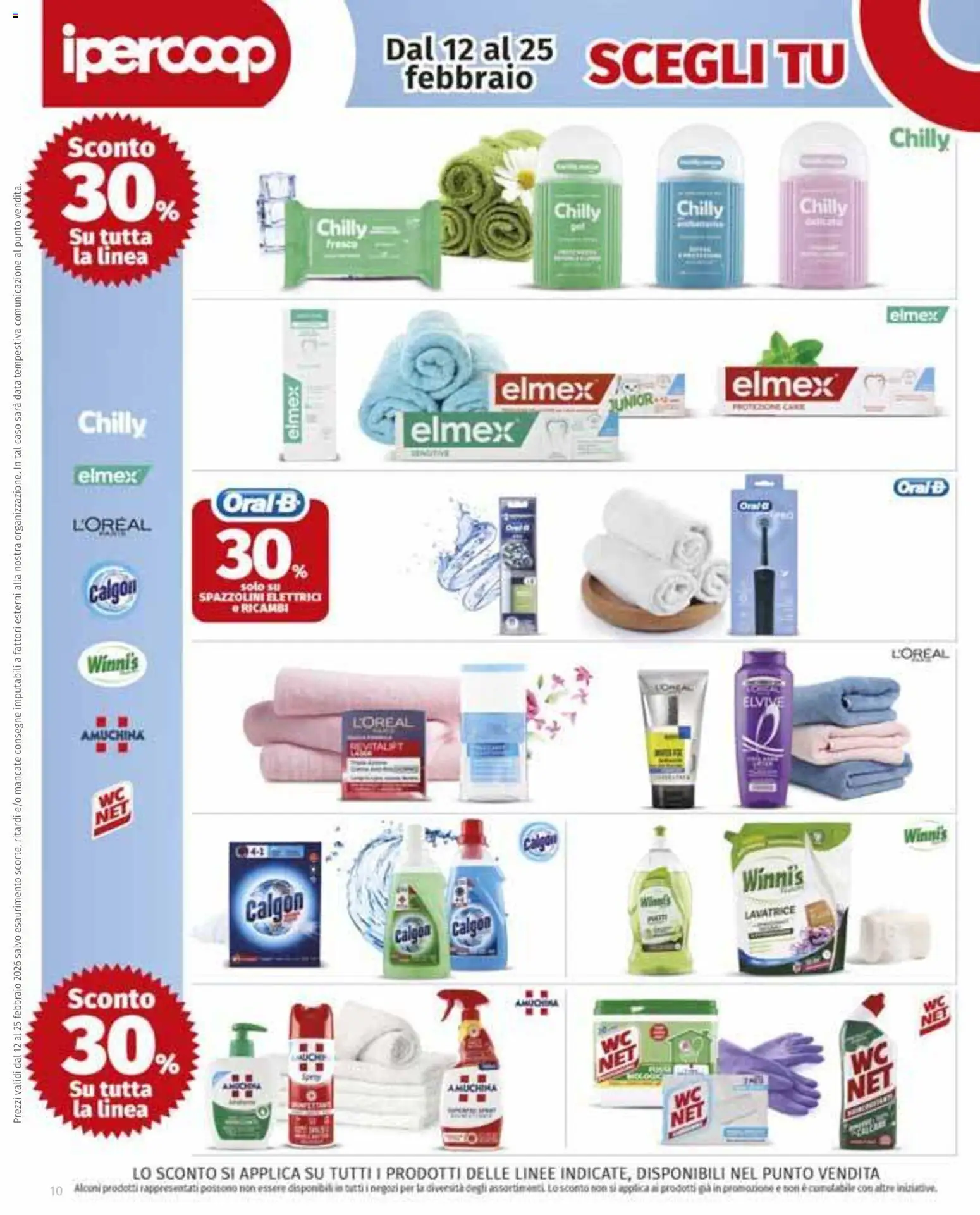 Volantino Ipercoop del 12.02.2026 | Pagina: 10 | Prodotti: Lavatrice, Data