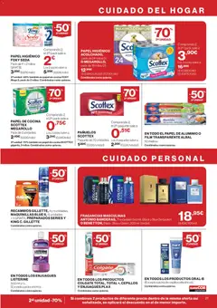 Vista previa Supercor folleto válido desde el 12.03.2026 | Página: 21 | Productos: Enjuague bucal, Papel higienico, Cocina