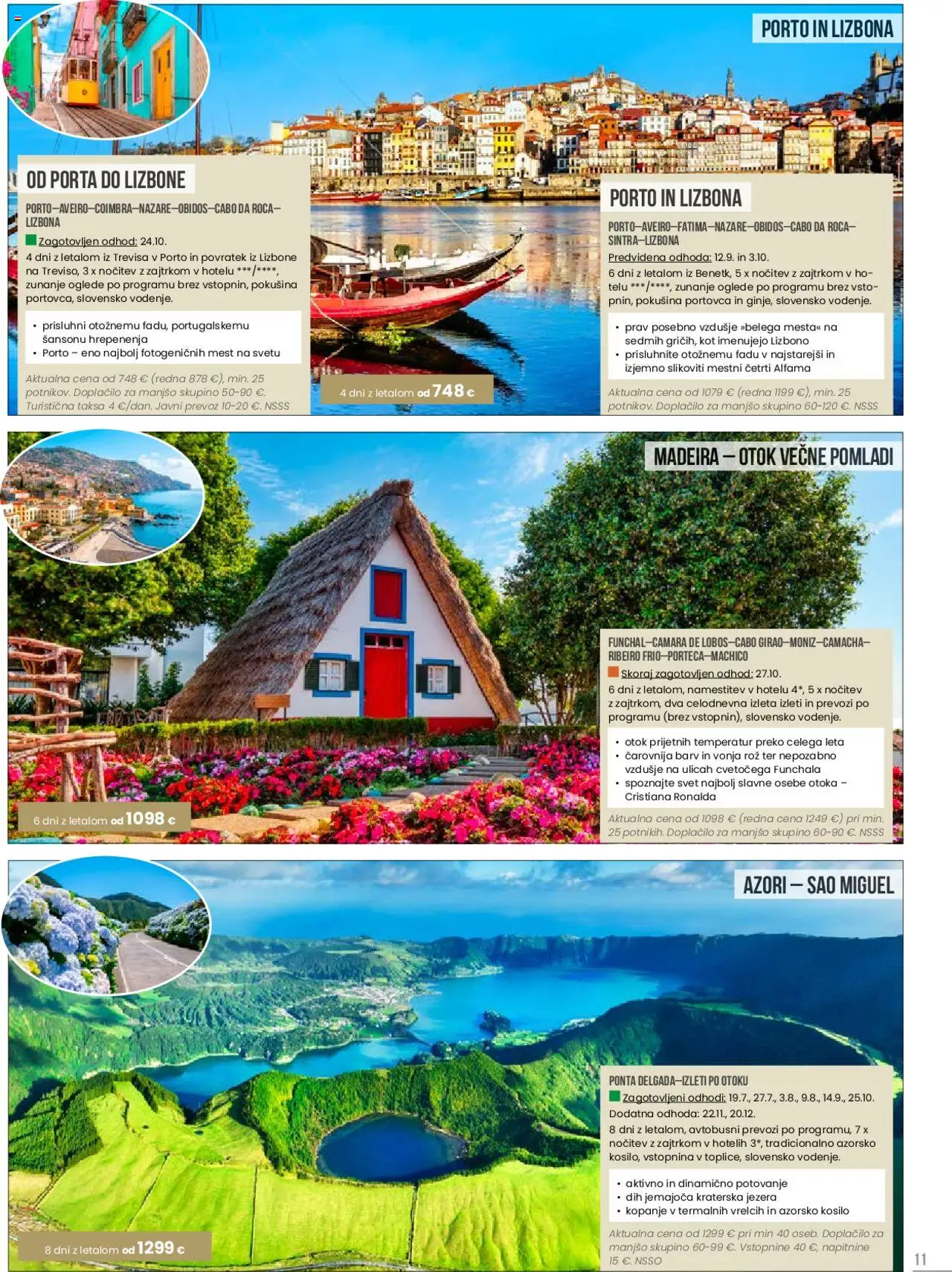 Sonček katalog potovanja │ velja od 19.06.2025 | Stran: 11