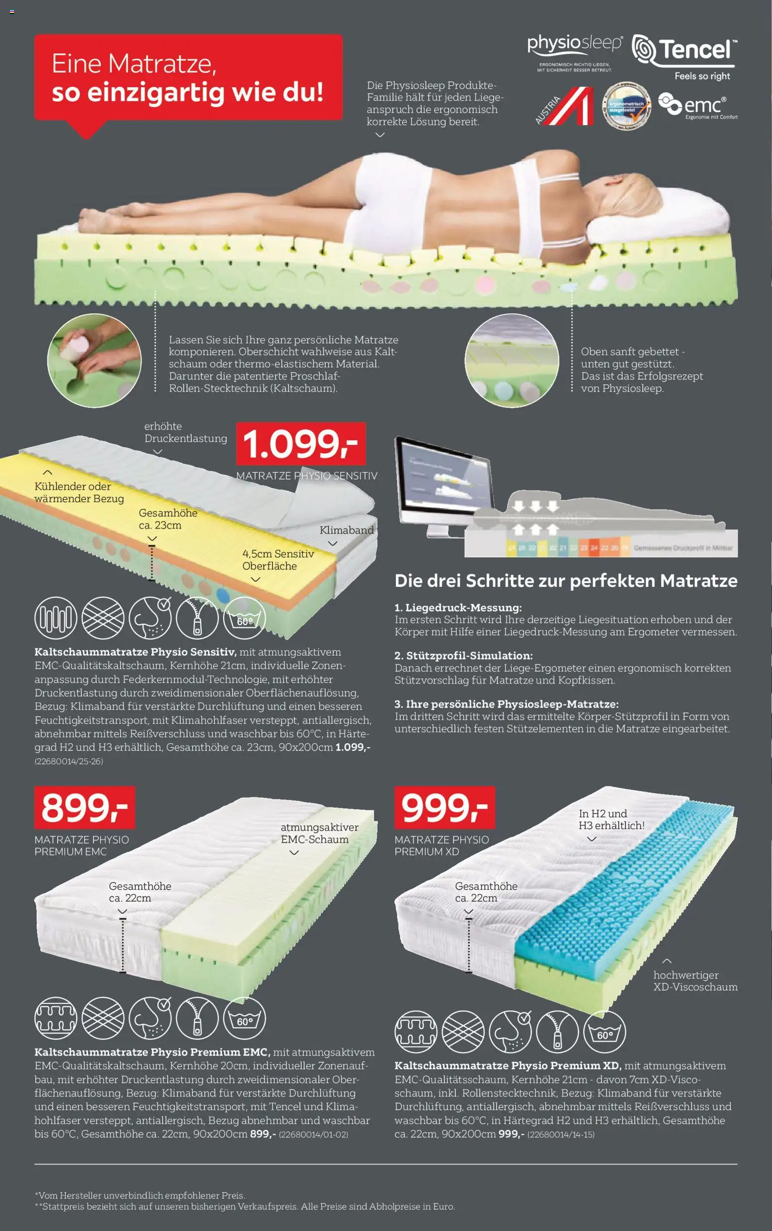 XXXLutz Matratze Ihrer Wahl gültig ab 04.11.2025 | Seite: 6 | Produkte: Matratze