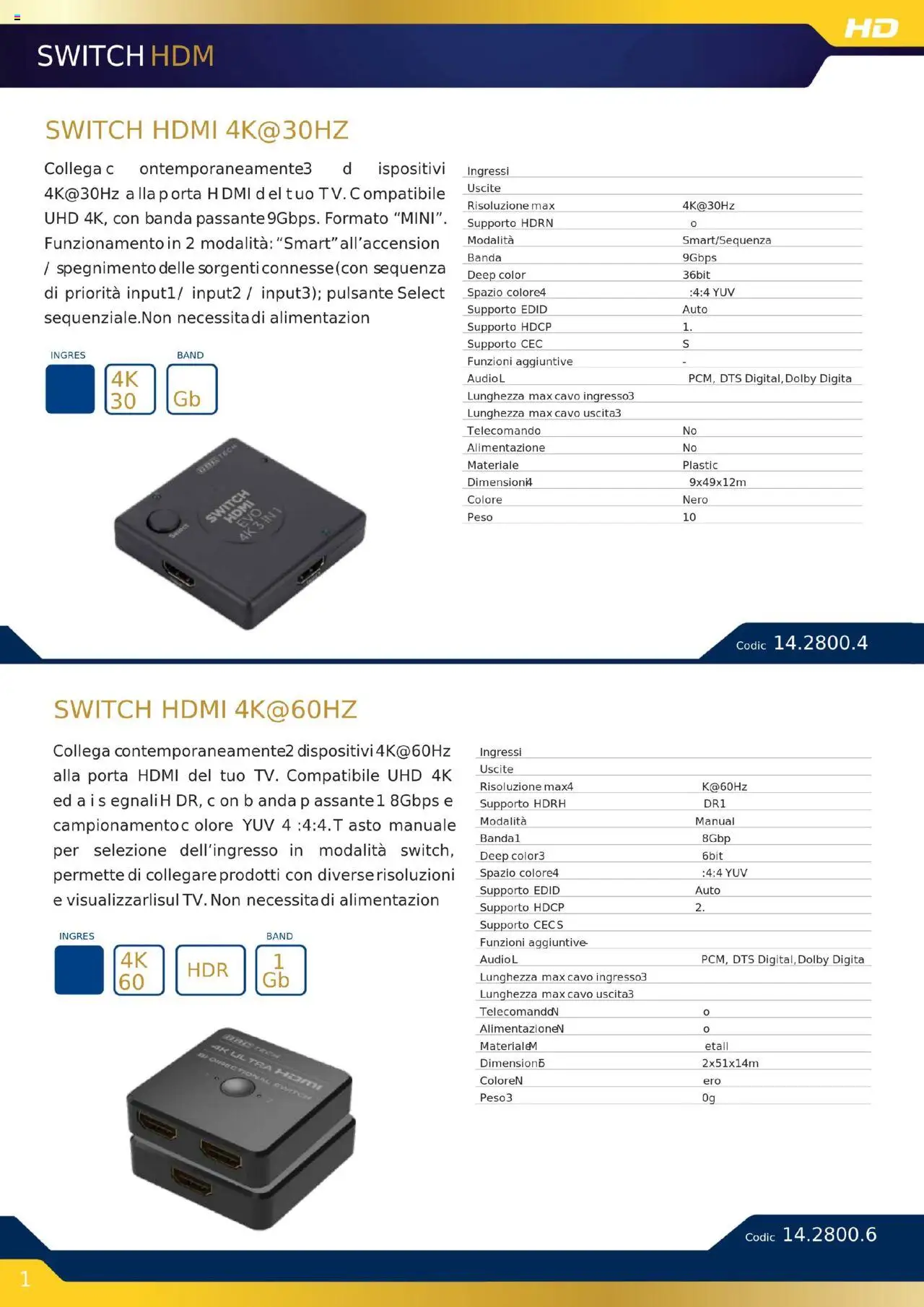 Volantino GBC del 16.10.2025 | Pagina: 14 | Prodotti: Telecomando, Cavo